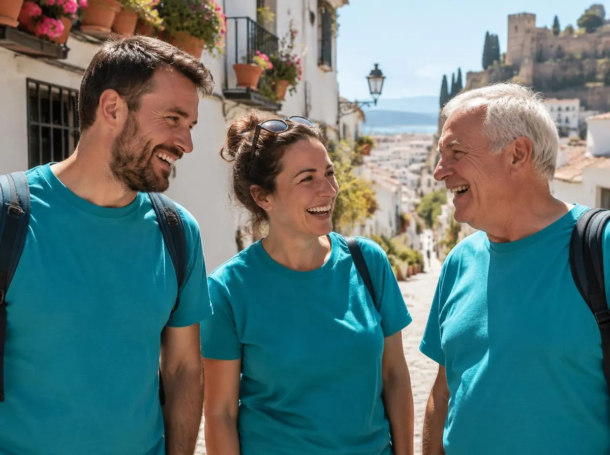 Volunteers on a trip